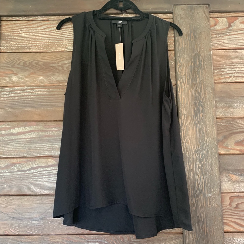 NWT J.Crew v-neck shell